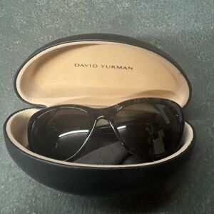 David Yurman Black Sunglasses